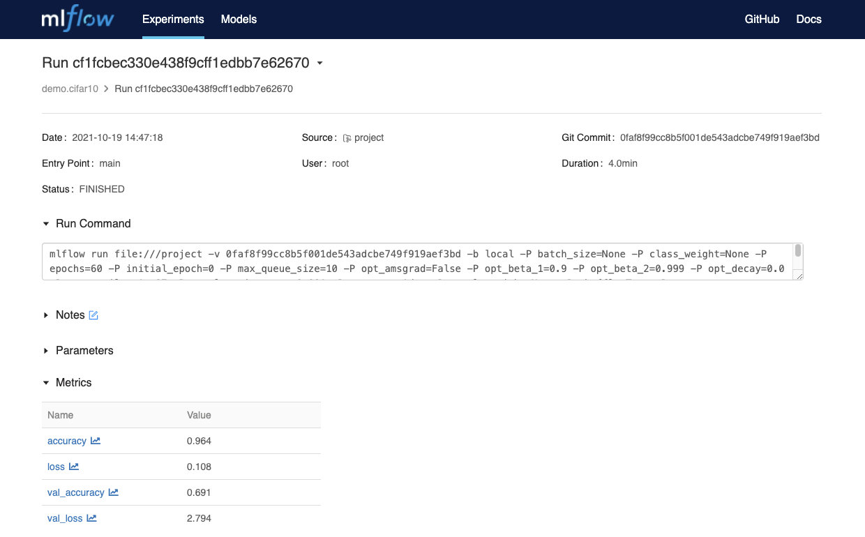 MLflow-GPU